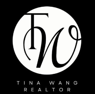 Tina Wang Black and white logo